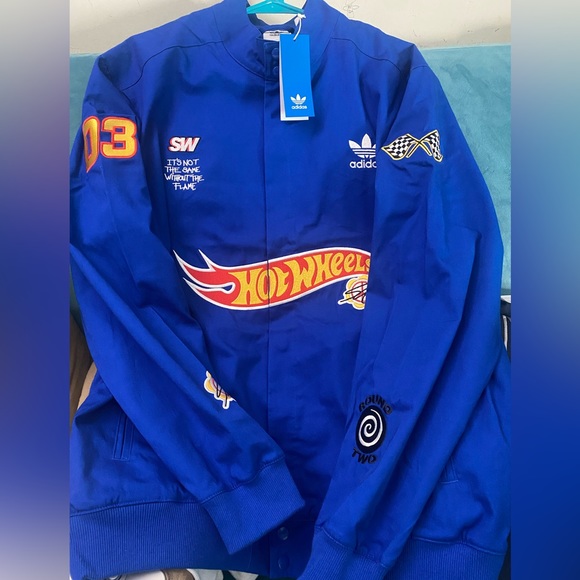 Adidas Limited Edition X Sean Wotherspoon X Hotwheels Race Jacket - Picture 5 of 7